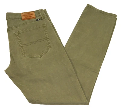 Men's Lucky Jeans 121 Slim Brown Olive Denim Tag 32x32 measured size 31x31 - Image 1 of 4