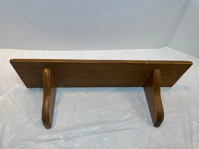 Vintage Rustic Country Hard Wood Wall Shelf Primitive Decor 18" - image 1 of 4