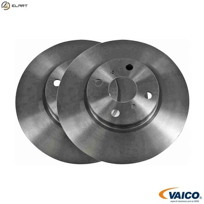 2x BRAKE DISC V70-80018 FOR TOYOTA YARIS/Hatchback/Van/VITZ YARIS/VITZ 1.0L 4cyl - Image 1 of 4