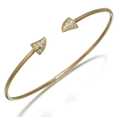 Auténtico Brazalete TASAKI Diamante 0.13ct Espinas Oro Amarillo 18K 750  Foto 1 de 4