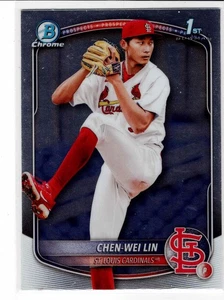 Chen-Wei Lin Cardenales de San Luis 2025 Bowman 1er Arquero Cromo *** - Imagen 1 de 3