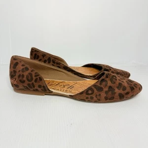 Blowfish Madera Flats Leopard Print US 9 - Foto 1 di 8