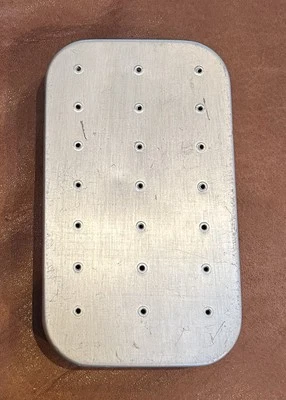 Wheatley Alumínio Vintage Caixa de Mosca Fundo Magnético Inclui 10 Moscas Ótima Condição - Imagem 1 de 4