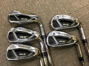 Taylormade M2 Iron Set Golf Club 6-P 5pcs RE-AX 88 HL STEEL/S #AB17094 - Picture 1 of 5