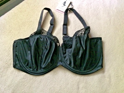 Sculptresse 42H (FF) Chi Chi Balconnet Black Underwire Bra Style 7695 NWT - Image 1 of 4