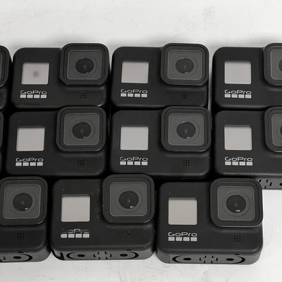Joblot 11x GoPro Hero 8 4K Waterproof Action Camera Black - Spares Or Repairs - Image 1 of 4
