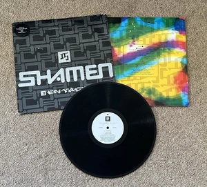 The Shamen - En-Tact Vinyl LP UK 1990 Embossed One Little Indian TPLP22 - VG+ - Imagen 1 de 9