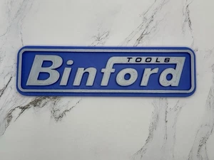 Binford Tools Home Improvement Magnet 7” Logo Emblem - Picture 1 of 4
