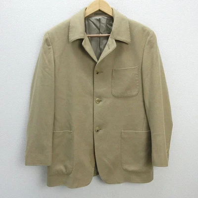 Burberry London Men’s Cashmere Coat Beige M Used Tailored Jacket - Image 1 of 4