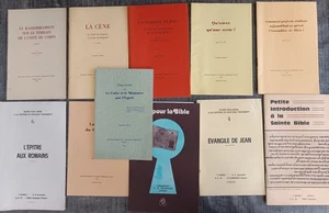 Lot Of 11 Papers Chrétiens - Gospel - Bible - Cho - Picture 1 of 4