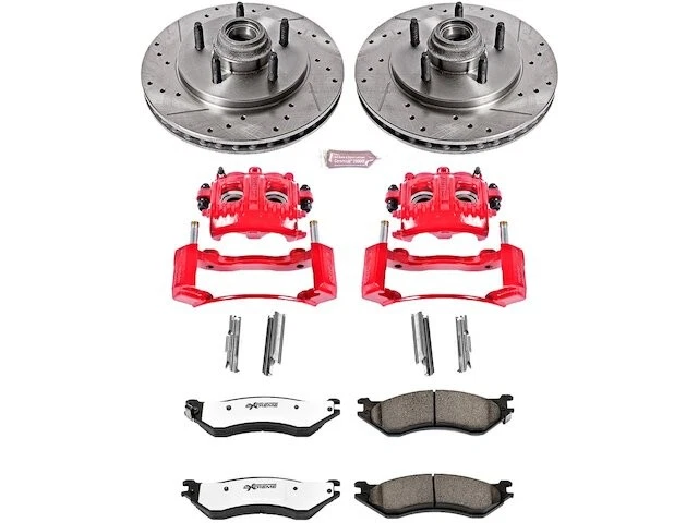 Front Brake Pad and Rotor Kit For 2000-2002 Lincoln Navigator RWD 2001 MF977FR Foto 1 de 1