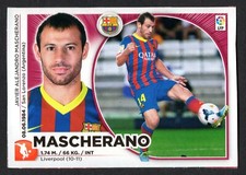 FC BARCELONA 2014-15 CHROME PANINI LA LIGA BBVA ESTE 14/15 CUT