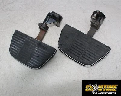 89 JUEGO ESTRIBO PASAJERO TRASERO IZQUIERDO DERECHO HARLEY-DAVIDSON TOUR GLIDE (LEER) Foto 1 de 4