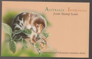 1996 Australia and Indonesia Joint Issue Stamps CUSCUS MUH Stamp Pack M/S's - Picture 1 of 3