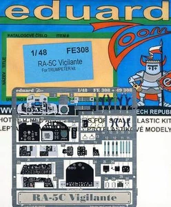 Eduard - RA-5C VIGILANTE Cockpit Pièces Détachées 1:48 Kit Modèle Trumpeter NEUF - Picture 1 of 1