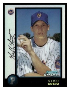 Geoff Goetz 1998 Bowman Chrome 122   Refractors