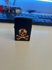 Zippo Lighter Skull With Flames Free Shipping