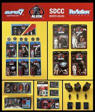 Super7 ReAction Huge ALIEN Collection SDCC 2013 Early Bird + Eggs + Pint & More