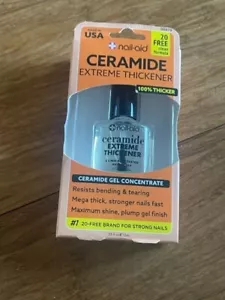 Espesante extremo ceramida para uñas, 0,55 onzas líquidas #08879 HECHO EN EE. UU. NUEVO - Imagen 1 de 1