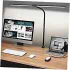  Led Desk Lamp for Office Home, Extra Bright Double Head Desk Light with 