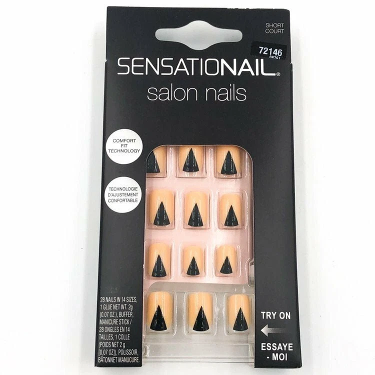 Sensacional Uñas de Salón, Uñas Artificiales, 28 unidades Foto 1 de 1