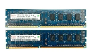 Hynix 2GB RAM - 1Rx8 PC3-10600U DDR3 - (2X1GB DIMM) - Picture 1 of 2