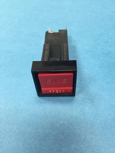 03480871Z Littelfuse 15 A 250 V 3 AG Snap Mount Black / Red Fuseholder - Picture 1 of 5