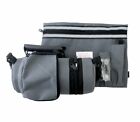 Set, Insulated Tefillin Holder And Weatherproof Tallit Bag - Gray
