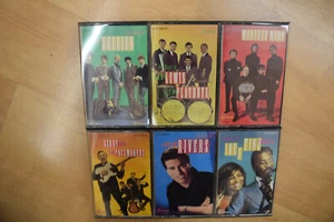 6X Cassette Tape Lot Best Of Treasury Hollies Ike Tina Turner Gary Lewis ETC - Picture 1 of 2