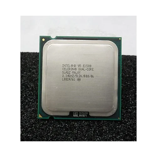 CPU INTEL CELERON E1500 LGA775 SLAQZ 2.20 GHz DUAL-CORE - Immagine 1 di 1