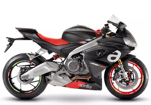 Aprilia RS 660 bandiera italiana cerchio ruota grafica x 12 - Foto 1 di 2