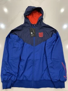 NWT $75 Youth UniSex Nike England Windrunner Soccer Jacket CI8434-485 Size L - Picture 1 of 7
