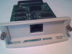 610N Jetdirect J4169A Karte J4169-60023 Ontario Quebec Ethernet-Druckernetzwerk - Bild 1 von 3