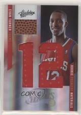 2010 Absolute Memorabilia Jumbo Jersey Number w/ Ball /25 Evan Turner Rookie RC