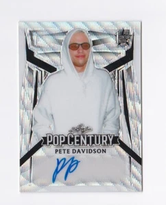 Hoja Pop Century 2023 Metal Wave Silver #BAPD1 Pete Davidson/20 - Imagen 1 de 2
