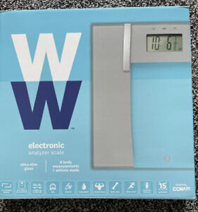 Weight Watchers 8950NU Weighing Scale - Precision Glass Electronic Body Analyser