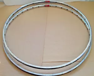MAVIC MONTHLERY PRO 700C – Pair of 36H Rims – Vintage French Tubular - Picture 1 of 10