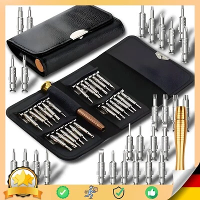 Mini Feinmechaniker Schraubendreher Set 25 Für Handy Brillen PC Werkzeug Retoo - Bild 1 von 4