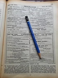 1904 Coliseum London Programme Article Oswald Stoll Variety Music Hall - Picture 1 of 1