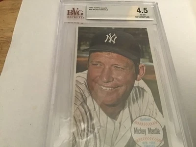 Mickey Mantle 1964 Topps Giants #25 en muy buen estado 4,5 Foto 1 de 3
