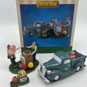 Lemax 2019 Buy Local Harvest Crossing #93428 Miller's Farm Truck & Produce - Bild 1 von 8