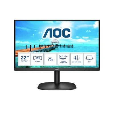 AOC B2 22B2H/EU 21.5" FHD LED 75 Hz Monitor Aspect Ratio 16:9 Response Time	4ms - Image 1 of 4