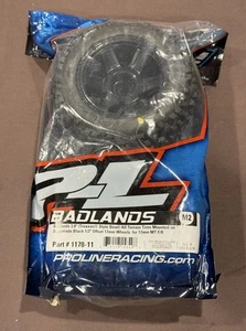 Pro-Line Badlands 1178-11 All Terrain 2 Tires 3.8” Mounted Desperado Black - Picture 1 of 3