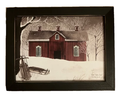 Billy Jacobs 'New Fallen Snow' print frame 14x18 Foto 1 de 3