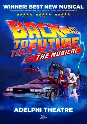 BACK TO THE FUTURE The Musical 2025 Theatre West End Broadway Poster - Image 1 of 4