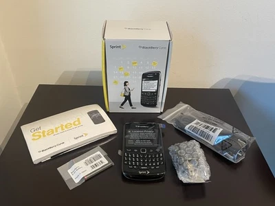 Vintage NOS MIB Sprint BlackBerry Curve 9350 Smartphone Cellphone  - Image 1 of 4