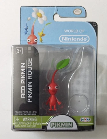 2015 World of Nintendo Pikmin MOC Red Pikmin Collectible Figure, New Cover