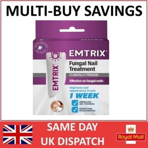X3 Pack Emtrix Fungal Nail Treatment Extra Strong Antifungal Nail Fungus Remover - Picture 1 of 1