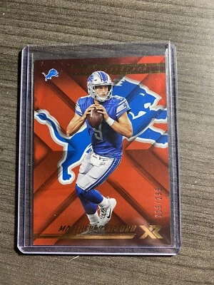2018 Panini XR Red #64 Matthew Stafford/299. B9 - Image 1 of 2