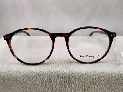 ÓCULOS UNISSEX ERNEST HEMINGWAY H4835 50-19-145 TARTARUGA com CAIXA - Imagem 1 de 4